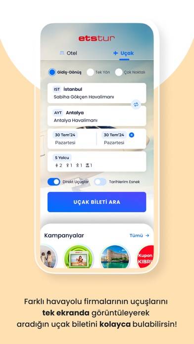 Etstur App screenshot