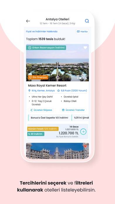 Etstur App screenshot