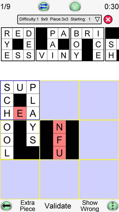 Jigsaw Crossword + screenshot