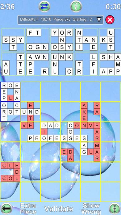 Jigsaw Crossword plus App screenshot #5