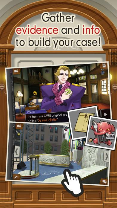 Ace Attorney: Dual Destinies Captura de pantalla de la aplicación #2