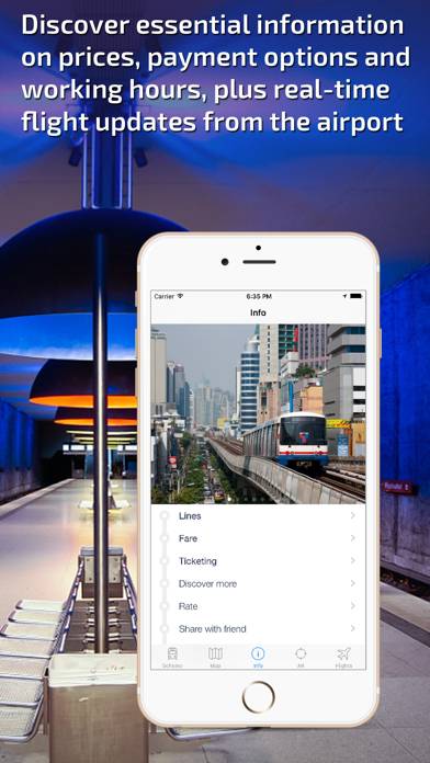 Bangkok Metro Guide and MRT/BTS Route Planner Скриншот приложения #5