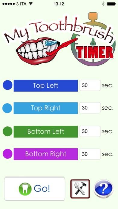 My Toothbrush Timer Schermata dell'app #1