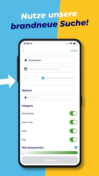 Urlaubstracker: Reisedeals App-Screenshot #4