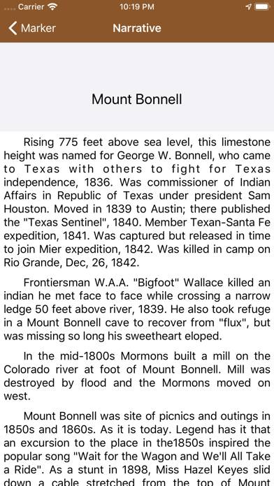 Texas Historical Marker Guide App screenshot #4