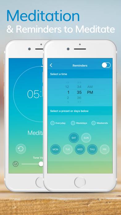 Serenity: Meditation Timer Captura de pantalla de la aplicación #4