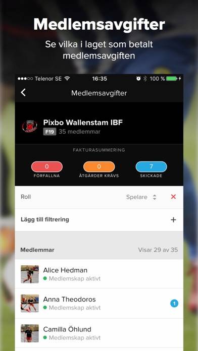 Laget.se App skärmdump #5