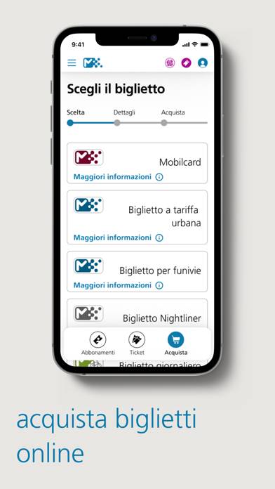 Altoadigemobilità Schermata dell'app