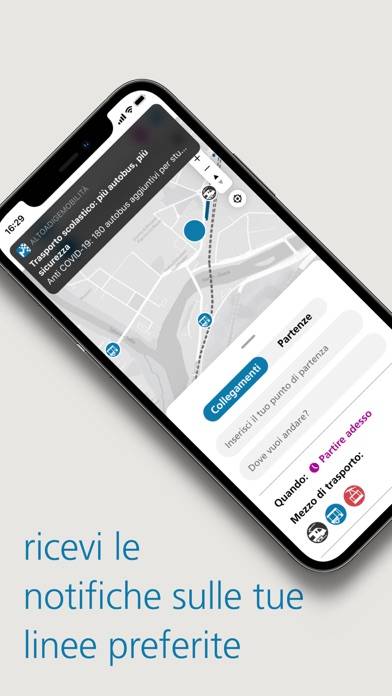 Altoadigemobilità Schermata dell'app