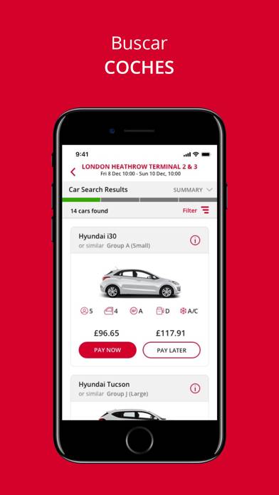 Avis Alquiler de coches Captura de pantalla de la aplicación #2