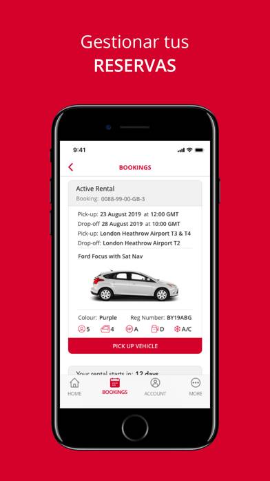 Avis Alquiler de coches Captura de pantalla de la aplicación #3