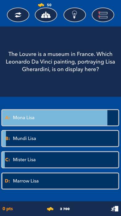 Quiz Cultura Generale Italiano Schermata dell'app #6