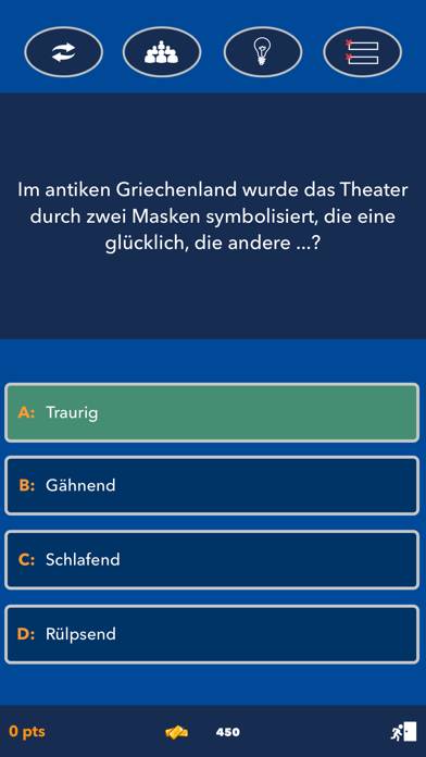 Wissens Quizspiel Deutsch App-Screenshot #2