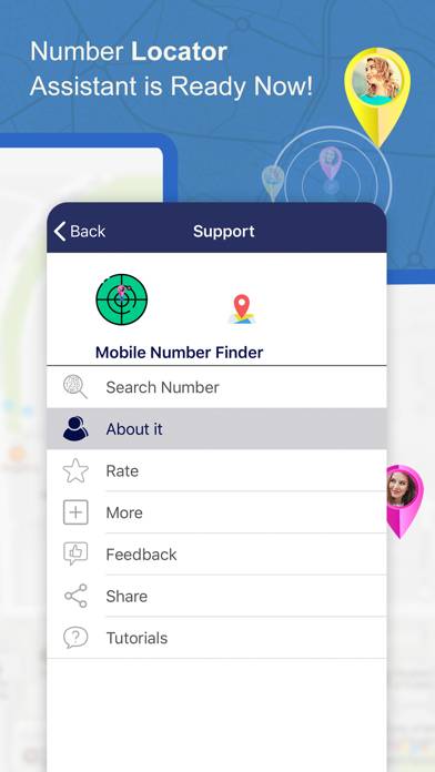 Mobile Number Finder . Schermata dell'app #1