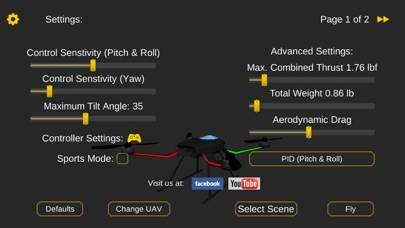QuadcopterFx Simulator Schermata dell'app #4