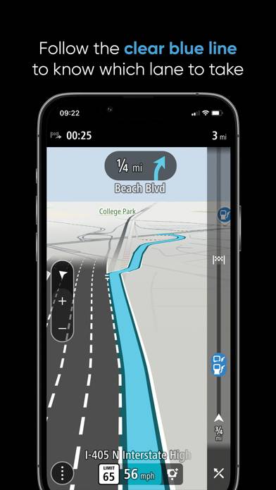 TomTom GO Navigation Captura de pantalla de la aplicación #3
