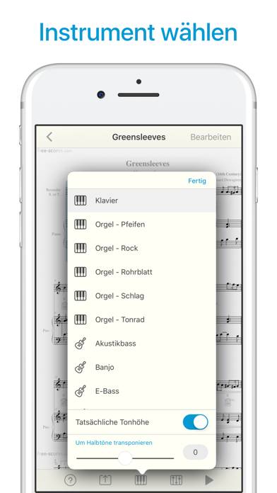 Sheet Music Scanner Captura de pantalla de la aplicación #2