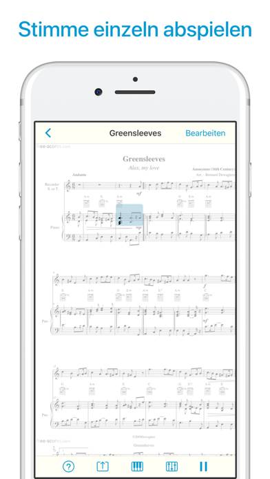 Sheet Music Scanner Captura de pantalla de la aplicación #5