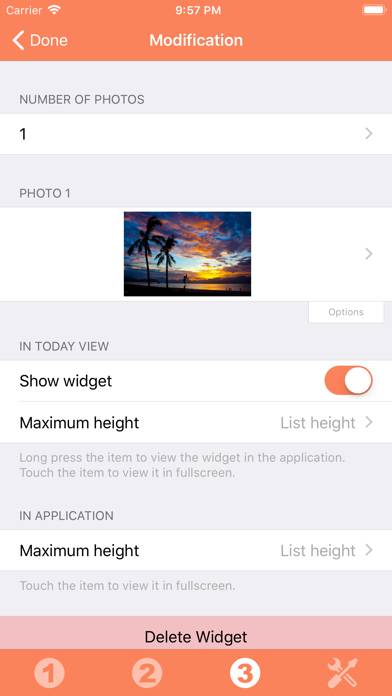 Photo Widget Captura de pantalla de la aplicación #5
