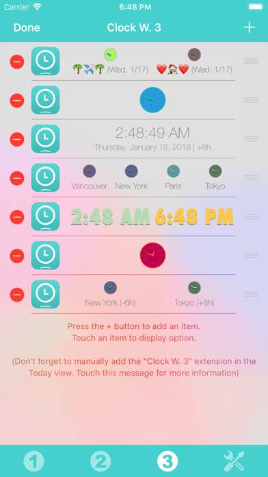 Clock Widget Скриншот приложения #5