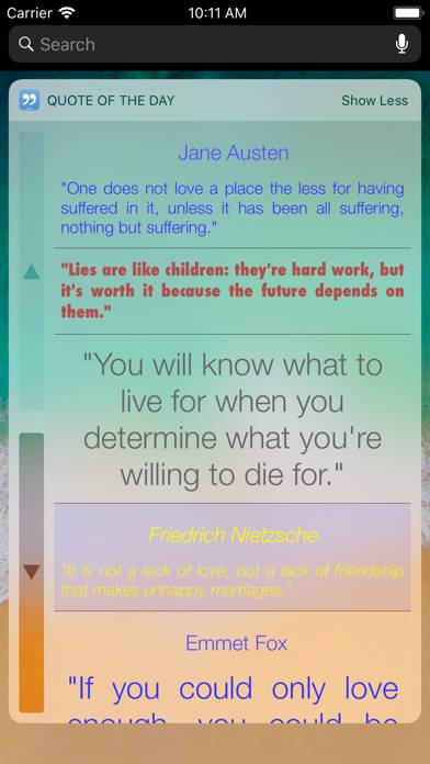 Quote of the Day Widget Captura de pantalla de la aplicación #3