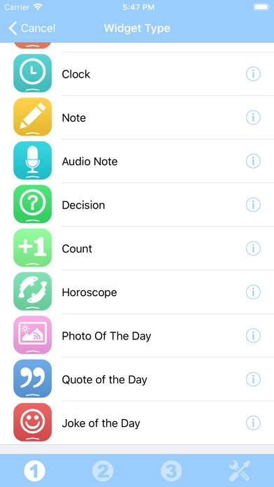 My Widgets Capture d'écran de l'application #3