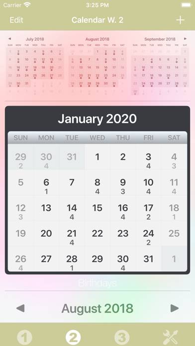 Calendar Widget App screenshot #6