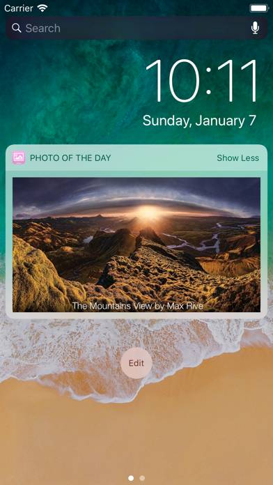 Photo Of The Day Widget App screenshot #2