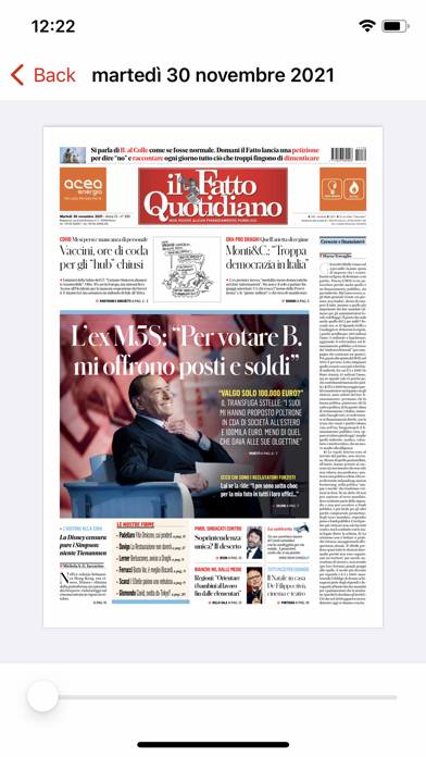 Il Fatto Quotidiano Schermata dell'app #4