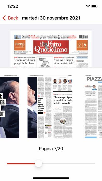 Il Fatto Quotidiano Schermata dell'app #5