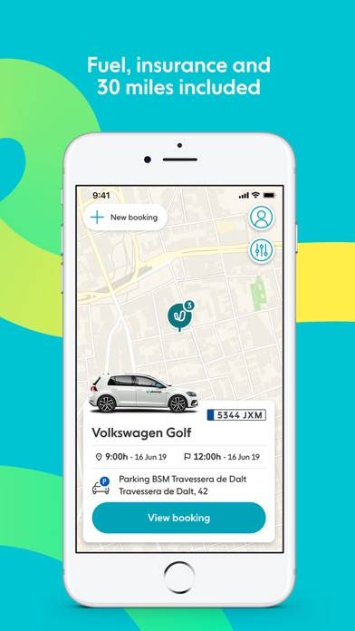 Ubeeqo Carsharing App Captura de pantalla de la aplicación #4