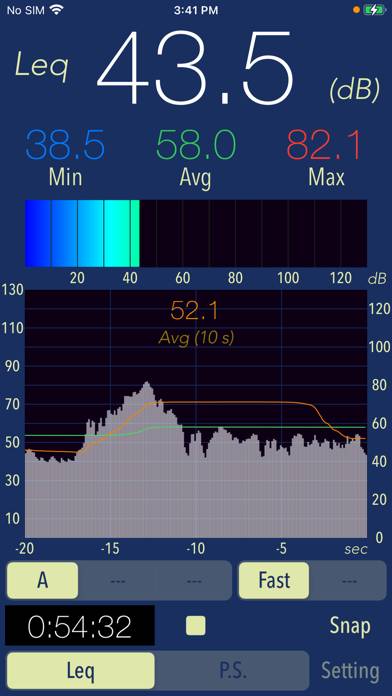 Sound Level Analyzer App screenshot #1
