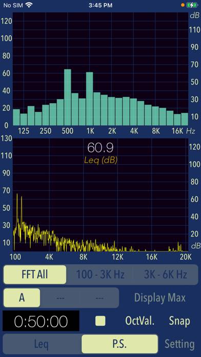 Sound Level Analyzer App screenshot #2