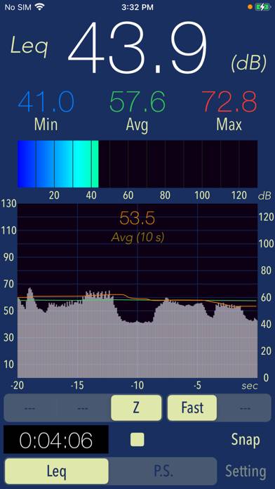 Sound Level Analyzer Capture d'écran de l'application #5