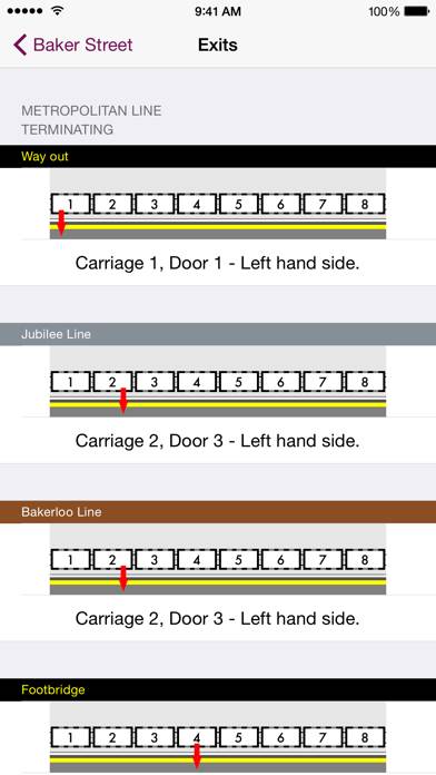 Tube Exits by Station Master Capture d'écran de l'application #3