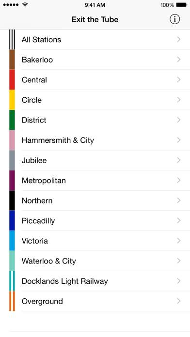 Tube Exits by Station Master App screenshot