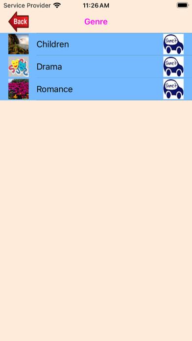 Media Catalog App screenshot