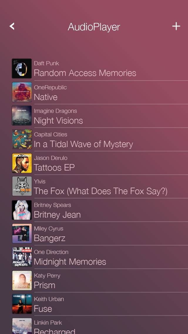 Audio Player plus : Best app 4 Music Ever Schermata dell'app #2