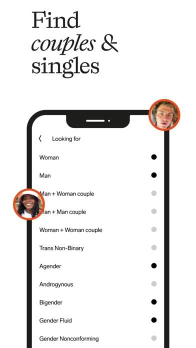 Feeld: Meet Couples & Singles Capture d'écran de l'application #3