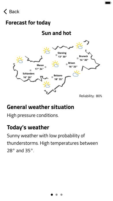 Weather South Tyrol Schermata dell'app #2