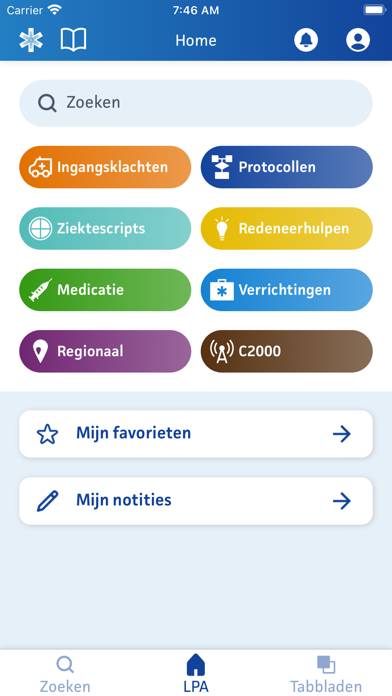 Ambulancezorg App-Screenshot #1