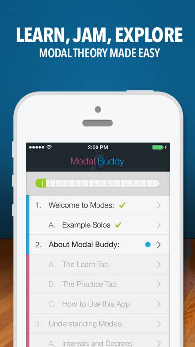 Modal Buddy App screenshot #1