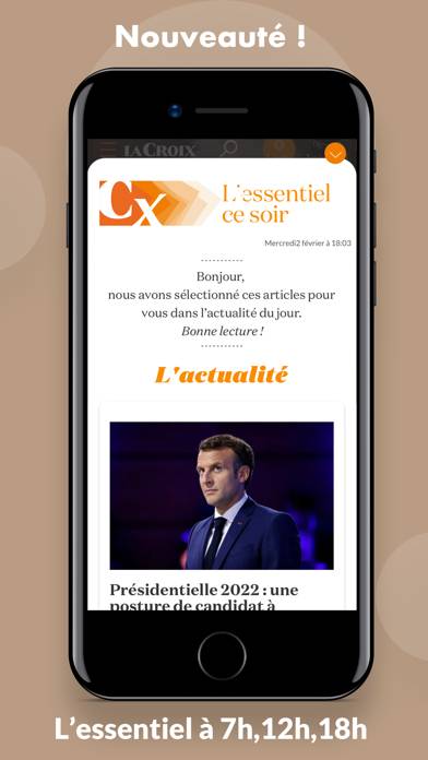 La Croix, Actualités et info App screenshot #1