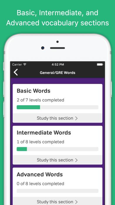 Vocabulary Builder by Magoosh Скриншот приложения #3