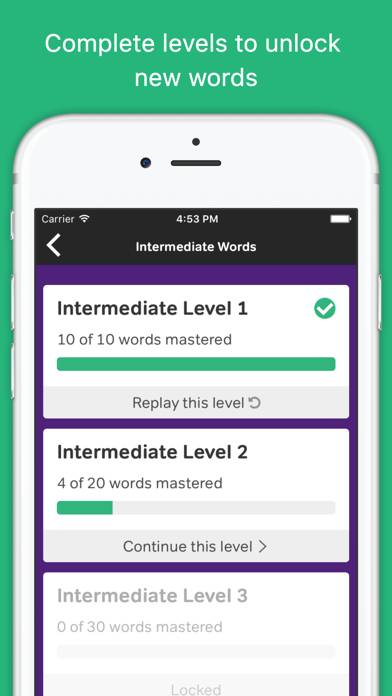 Vocabulary Builder by Magoosh App skärmdump #4