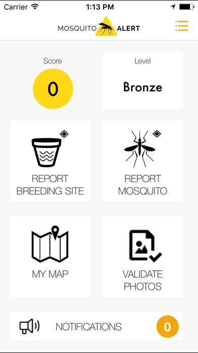 Mosquito Alert App screenshot #1