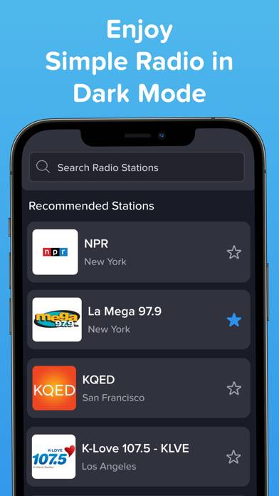 Simple Radio – Live AM FM App Captura de pantalla de la aplicación #5