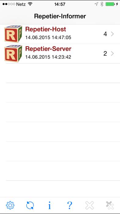 Repetier-Informer Captura de pantalla de la aplicación #2
