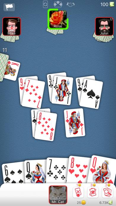 Durak Online card game screenshot #1