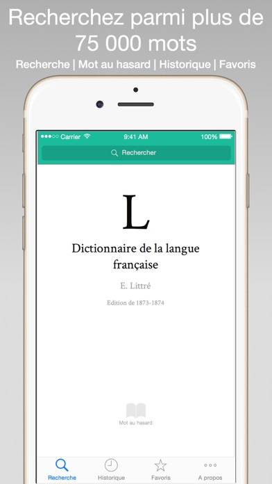 Dictionnaire Littré Capture d'écran de l'application #1